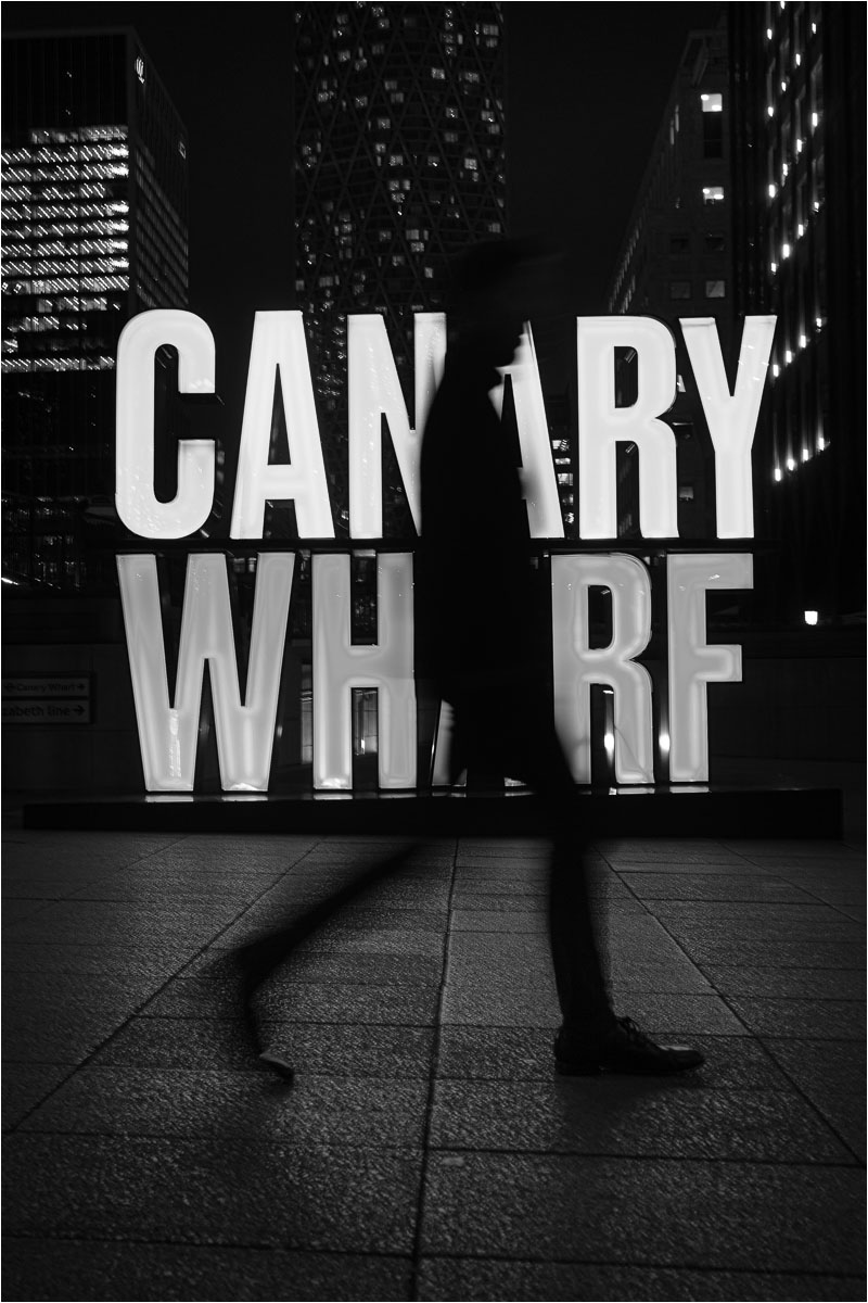 1st Place and PDI of the Evening - Mike Tendler - Canary Wharf by night